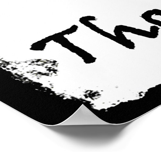 Het altaar van God Poster (Hoek)