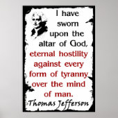 Het altaar van God Poster (Voorkant)