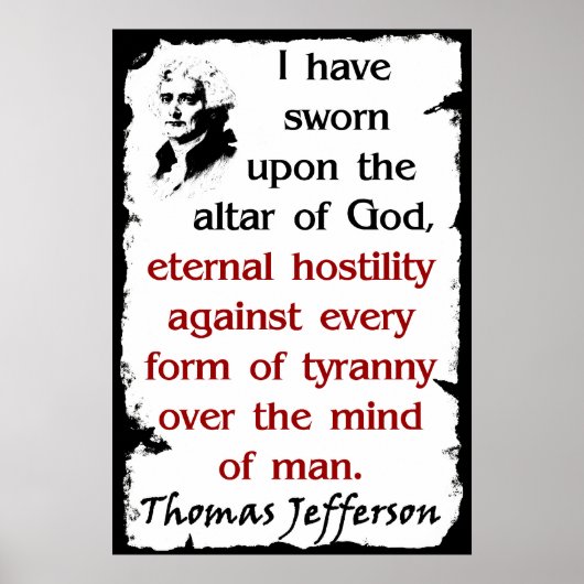 Het altaar van God Poster (Voorkant)