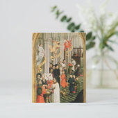 Het altaarstuk van Zeven Sacramenten Briefkaart (Staand voorkant)