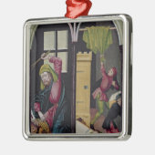Het Altarstuk van St. Nicholas Metalen Ornament (Links)