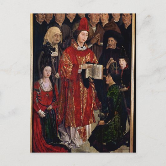 Het Altarstuk van St. Vincent Briefkaart (Voorkant)