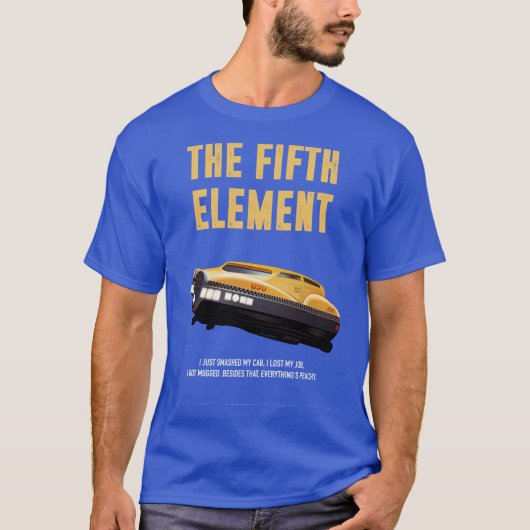 Het alternatieve poster van The Fifth Element T-shirt (Voorkant)