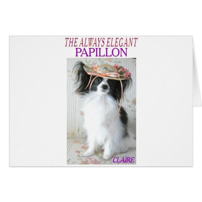 HET ALWAYSE ELEGANT PAPILLON (Voorkant Horizontaal)