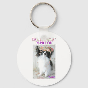 HET ALWAYSE ELEGANT PAPILLON SLEUTELHANGER