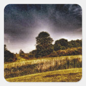 Het Amazing Park Vierkante Sticker (Voorkant)