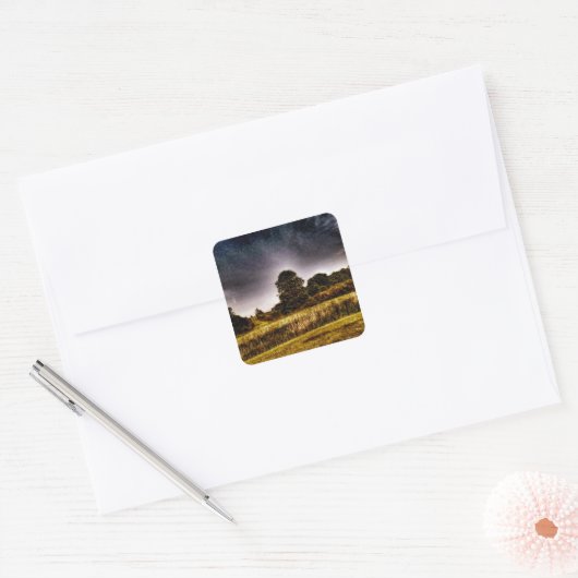 Het Amazing Park Vierkante Sticker (Envelop)