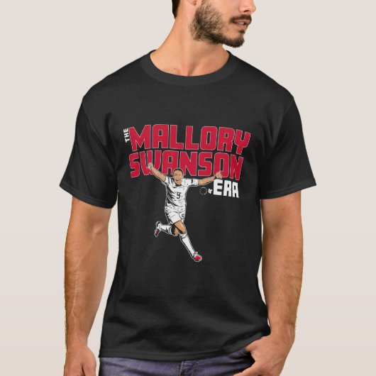 Het American football tijdperk van Mallory Swanson T-shirt (Voorkant)