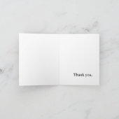 Het americana Damast Indische Mandala van Kleuren Bedankkaart (Binnen)