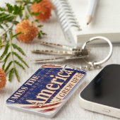 Het Amerika waar ik in ben opgegroeid Sleutelhanger (Voorkant Rechts)