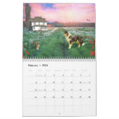 Het Amerikaanse Boerderij Collie Kalender (Feb 2026)