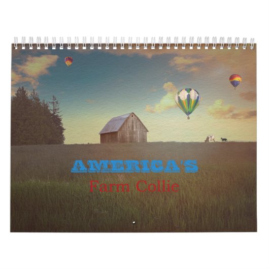 Het Amerikaanse Boerderij Collie Kalender (Hoes)
