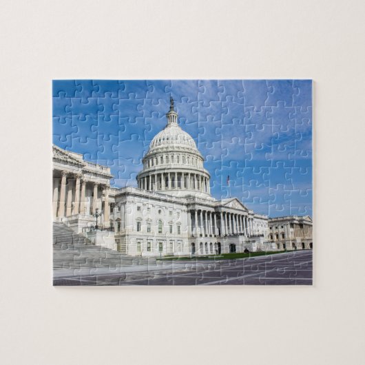 Het Amerikaanse Capitol Puzzle Legpuzzel (Horizontaal)