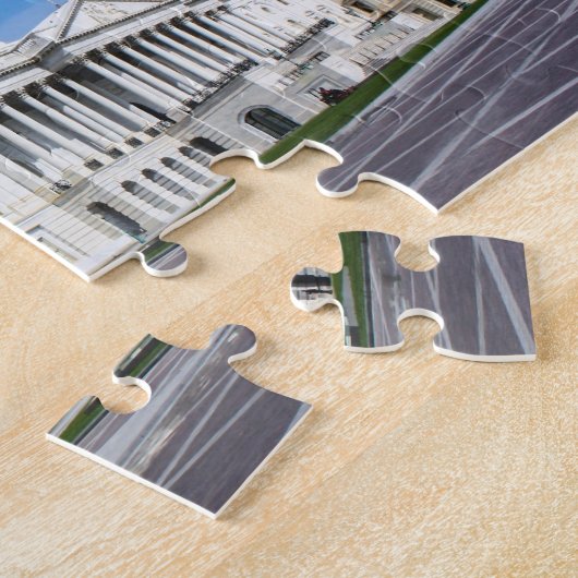 Het Amerikaanse Capitol Puzzle Legpuzzel (Zijkant)