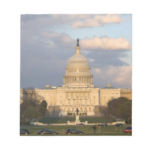 Het Amerikaanse Capitolgebouw in Notitieblok