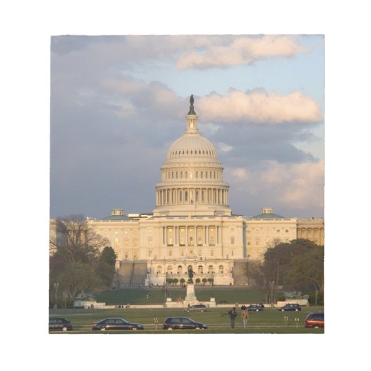 Het Amerikaanse Capitolgebouw in Notitieblok (Voorkant)