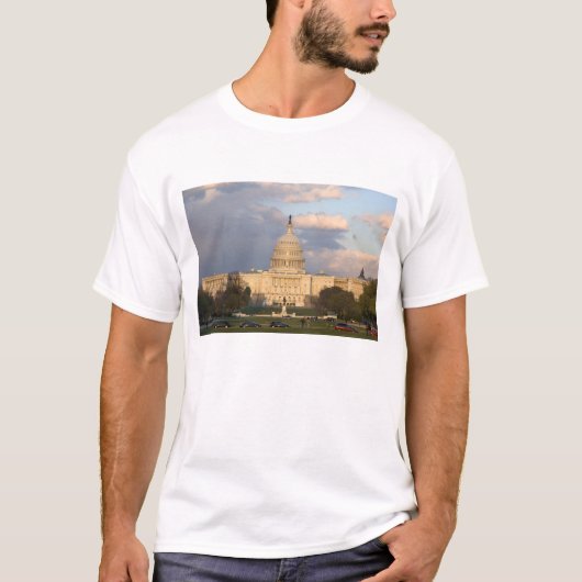 Het Amerikaanse Capitolgebouw in T-shirt (Voorkant)