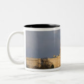 Het Amerikaanse Capitolgebouw in Tweekleurige Koffiemok (Links)