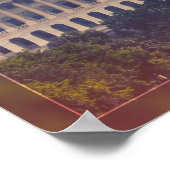 Het Amerikaanse Capitolgebouw Poster (Hoek)