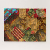 Het Amerikaanse Constitutionele Collage Legpuzzel (Horizontaal)