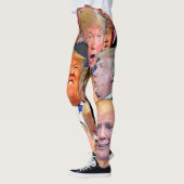 Het Amerikaanse emoji-President Leggings (Links)