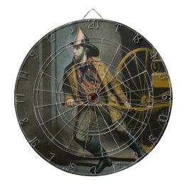 Het Amerikaanse Fireman: Altijd klaar Dartbord