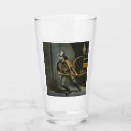 Het Amerikaanse Fireman: Altijd klaar Glas