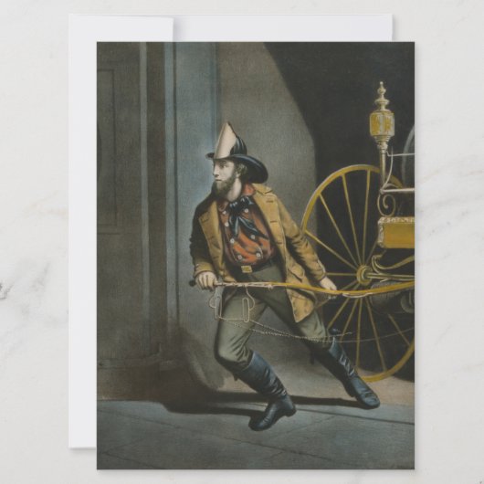 Het Amerikaanse Fireman: Altijd klaar Kaart (Voorkant)