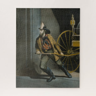 Het Amerikaanse Fireman: Altijd klaar Legpuzzel