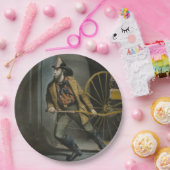 Het Amerikaanse Fireman: Altijd klaar Papieren Bordje (Feest)