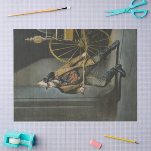 Het Amerikaanse Fireman: Altijd klaar Tissuepapier (Craft)