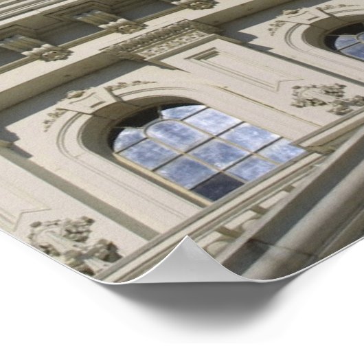 Het Amerikaanse hoofdkwartier, Washington, DC Poster (Hoek)