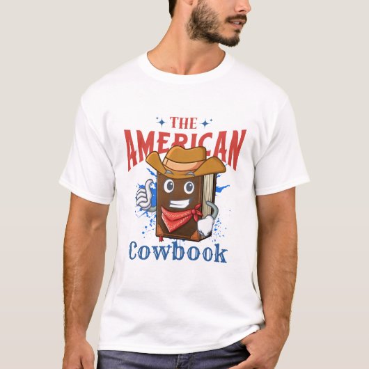 Het Amerikaanse koeboek T-shirt (Voorkant)