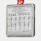 Het Amerikaanse leger rekruteert verschillende sta Metalen Ornament (Links)