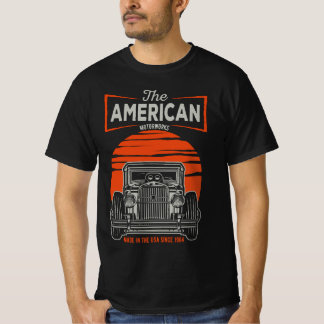 Het Amerikaanse motorwerk T-shirt
