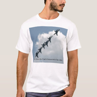 Het Amerikaanse Navy Blue Angels Demonstration Tea T-shirt