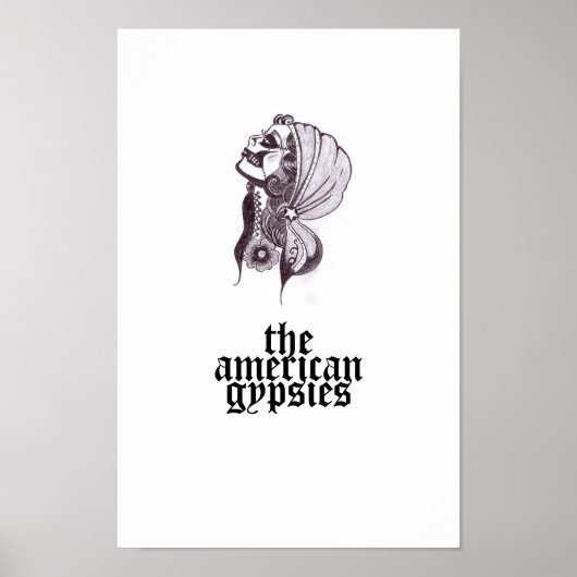 Het Amerikaanse Poster van zigeuners (Voorkant)