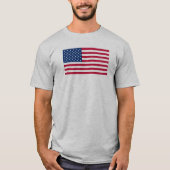 Het Amerikaanse shirt van vlagcamo (Voorkant)