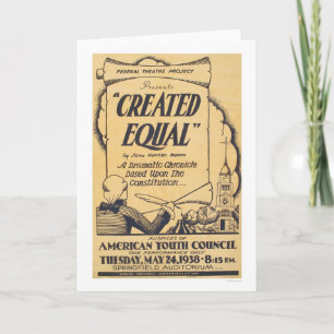 Het Amerikaanse Spel 1938 WPA van de Jeugd Kaart