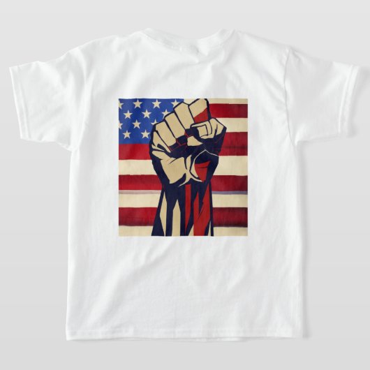 Het Amerikaanse T-shirt (Laag Achter)