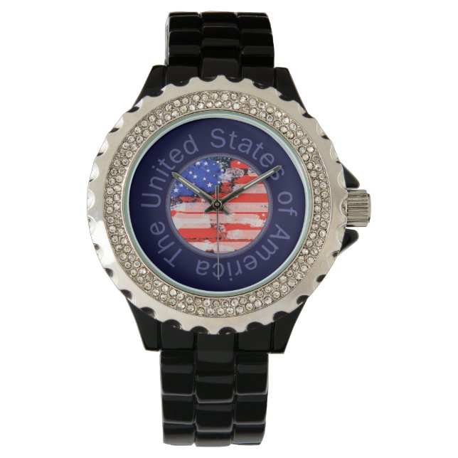 het Amerikaanse uur Horloge (Voorkant)
