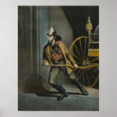Het Amerikaanse vuurman Poster (Voorkant)