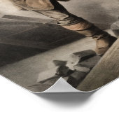 Het Amerikaanse vuurman - Voor de vijand - 1858 Poster (Hoek)