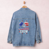 Het Amerikaanse vuurwerk van de Neef Crew van 4 ju Denim Jacket (Hangar)
