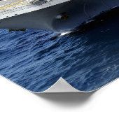 Het amfibieschip USS Peleliu Poster (Hoek)