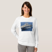 Het amfibieschip USS Peleliu T-shirt (Voorkant volledig)