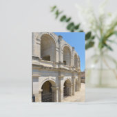 Het amfitheater in Arles in Frankrijk Feestdagenkaart (Staand voorkant)