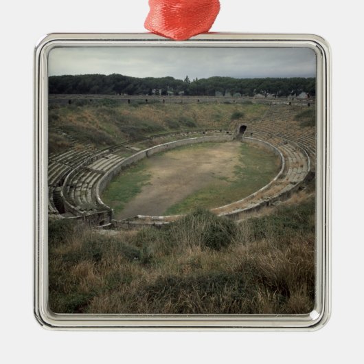 Het amfitheater metalen ornament (Voorkant)