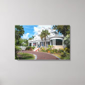 Het Amsterdamse Curry Mansion Canvas Afdruk (Voorkant)