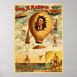 Het Amusante Poster van WPA, de Daling van de Para
